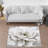 Exotic Floral Printed Non-Woven Soft Rug for Modern Home Interior Decorating-114321041