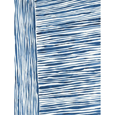 Blue Wood II Painting by Sara Brown