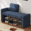 Polyester Upholstered Storage Bench