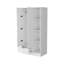 Armoire 2 portes avec compartiment ouvert-2133876656