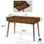 48" Solid Wood Work Desk with Drawers Work Table for Home Office,-890157032