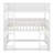 Triple Wood Bunk Bed, With Ladders, Guardrails-166233473