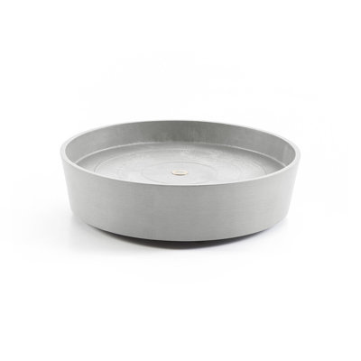 Recycled Plastic Round Flower Pot Planter Saucer with Wheels