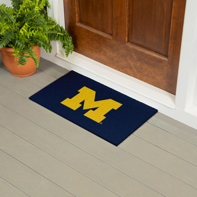 Full Colour PVC Mat, 16" x 28", University Of Michigan