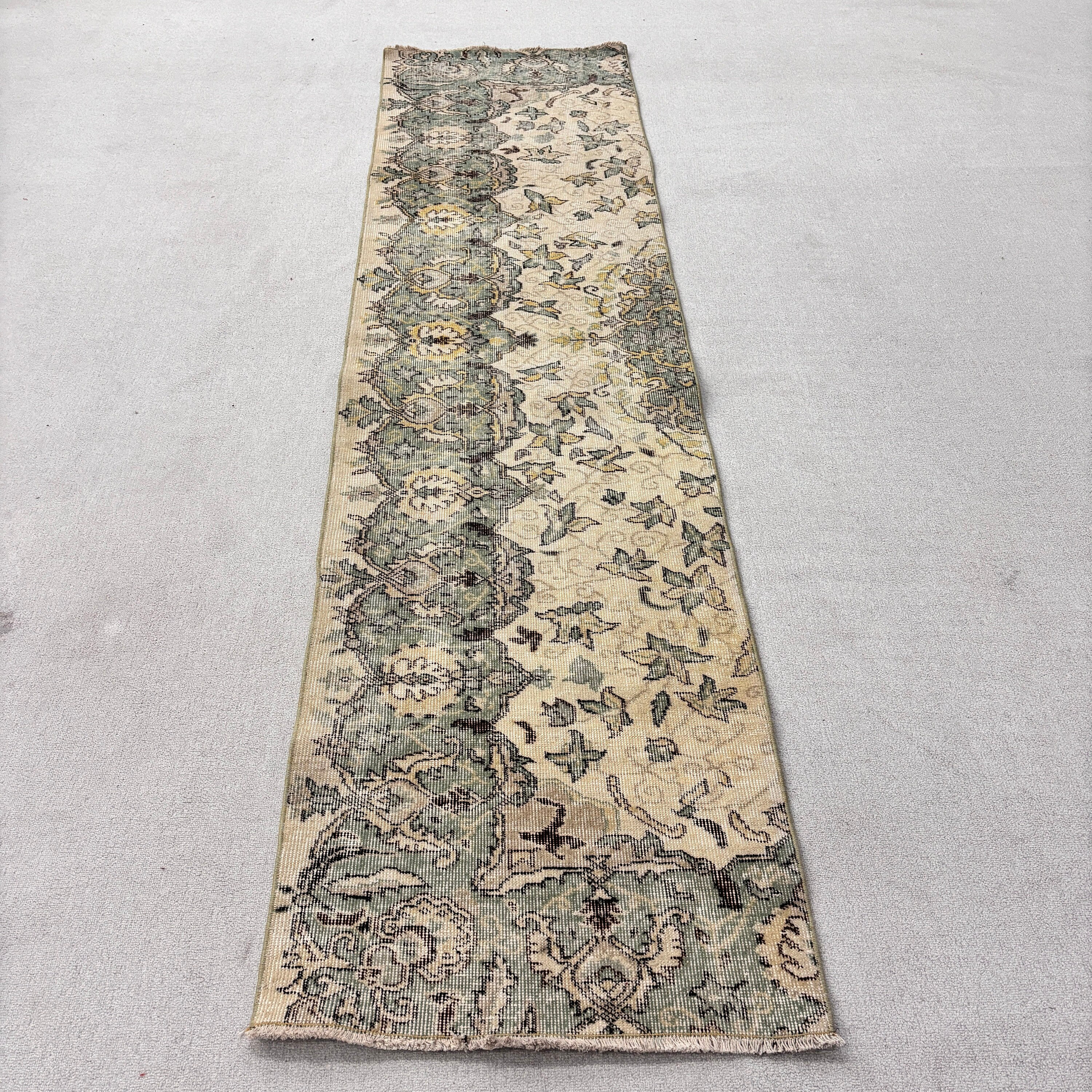 Astoria Grand Classic Patchwork Runner Rug, 27.6x108.7 Inch Beige Rug ...
