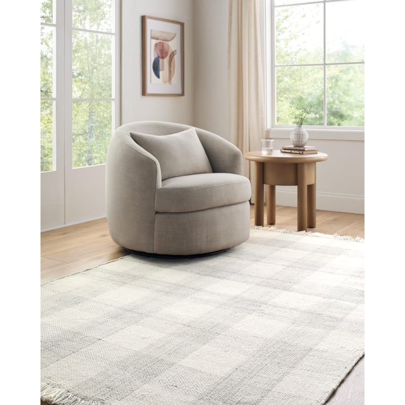 Edwin Handmade Rug, Rectangle 5' x 7'6"