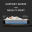 Matelas en mousse à mémoire de forme ferme Alwyn Home Matelas hybride Stijn-123000187-123814772
