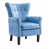Similicuir bleu clair est en rupture de stock