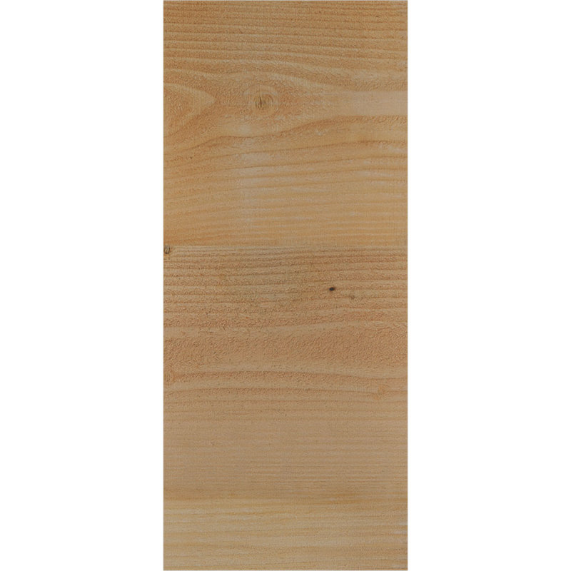 Corbeau alpin avec contre-plaque, H 14 po x l 6 po x P 10 po, Sapin de Douglas, Sciage brut