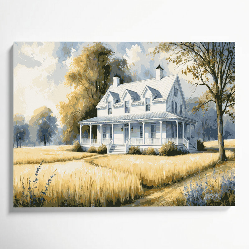 Art mural sur toile Farm, H 24 po x l 36 po