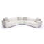 Frome Cream Chenille Modular L-Sectional