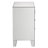 Lopes 3-Drawer Nightstand in Mirrored