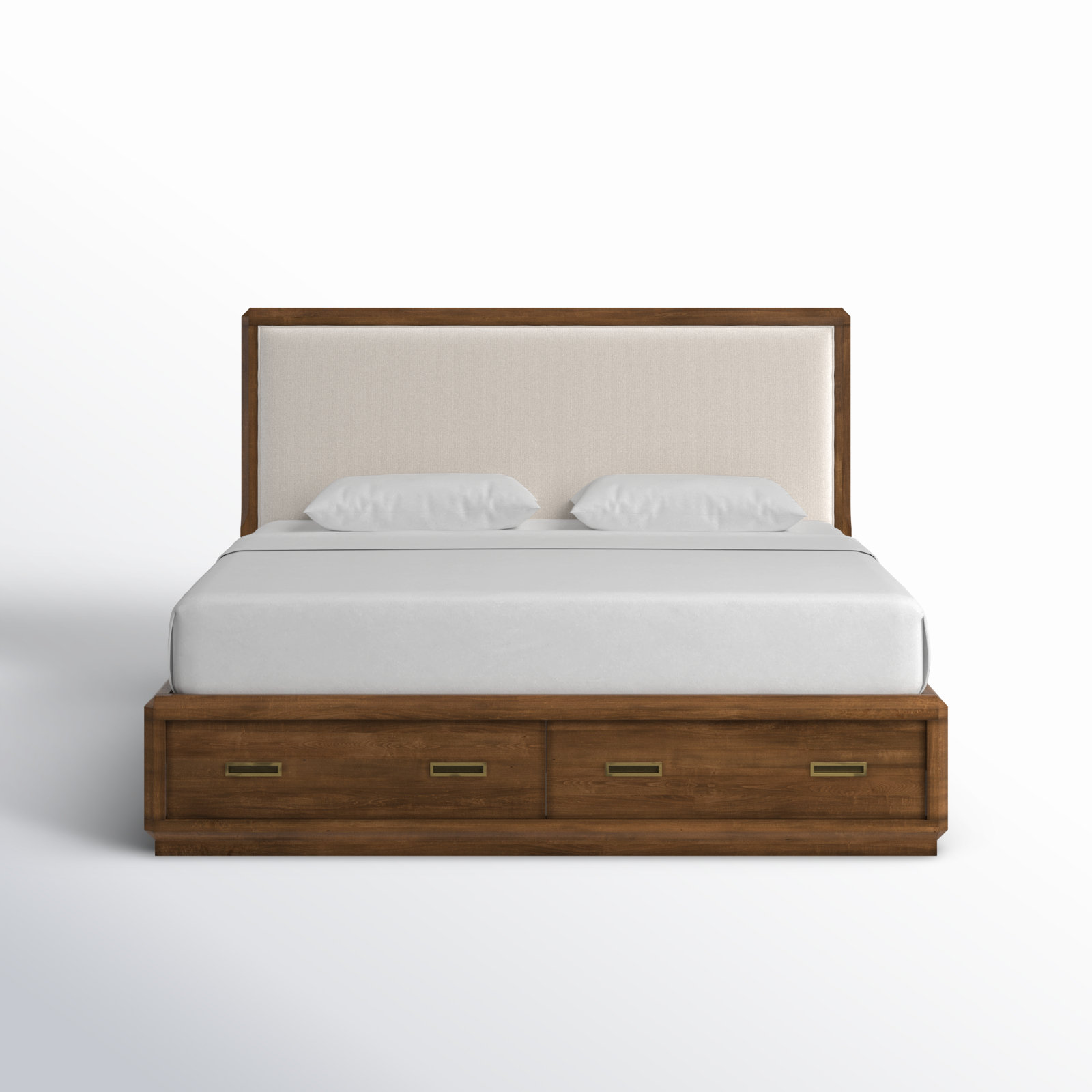 Upholstered Storage Bed, King