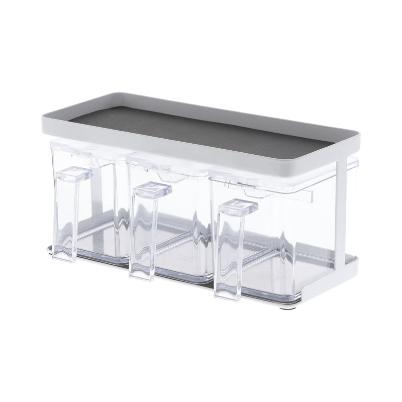 Boîtes de garde-manger Tower Yamazaki Home, Blanc
