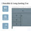 Meuble-lavabo bleu-gris 36 po avec lavabo-1275680936