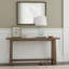 Lampe de table en verre D16x27 "