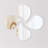 4  Small Adhesive Shaped Mirror Modern & Contemporary Frameless Set-40234289