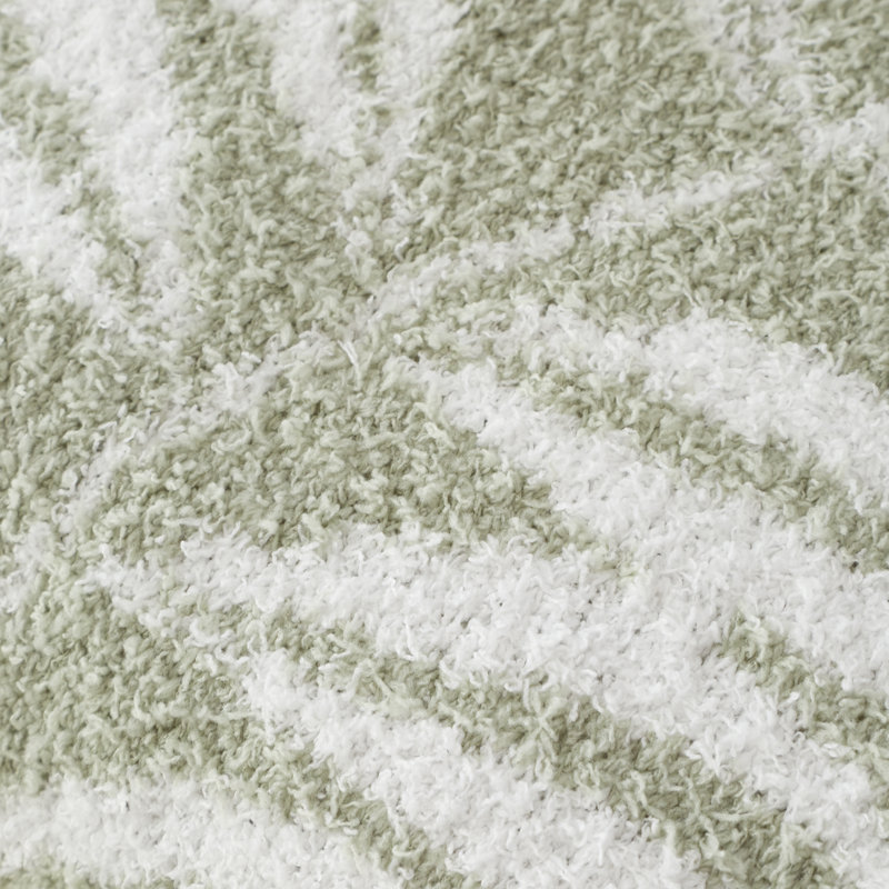 So Soft Sorrel Leaves Blanket Throw, Green