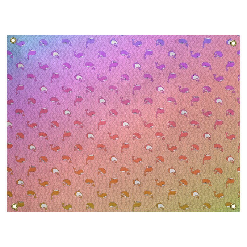 Tapisserie katelyn elizabeth baleines Kitterman, H 27,5 po x l 37,5 po, Intérieur