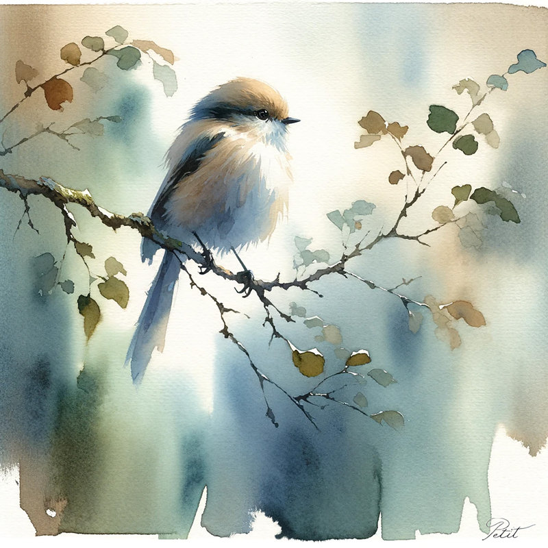 «Woodland Whispers» sur toile, H 20 po x l 20 po x P 1,5 po