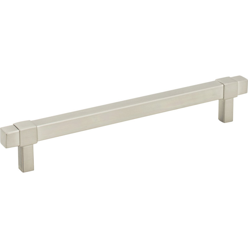 Zane Bar Pull, Satin Nickel, 6 5/16"