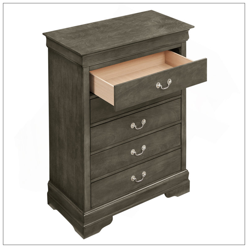 Commode Louis Phillipe, gris, Gris