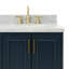 Meuble-lavabo double avec plateau Abshire 61-93359294