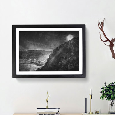 Arthurs Seat in Edinburgh Scotland - Picture Frame Painting Print