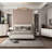 Carena Gray Round Mirror