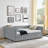 Daybed With Trundle Upholstered Tufted Sofa Bed-948610661
