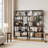 72'' H X 36'' W Steel Etagere Bookcase