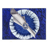 Modern Artistic Glass Placemat