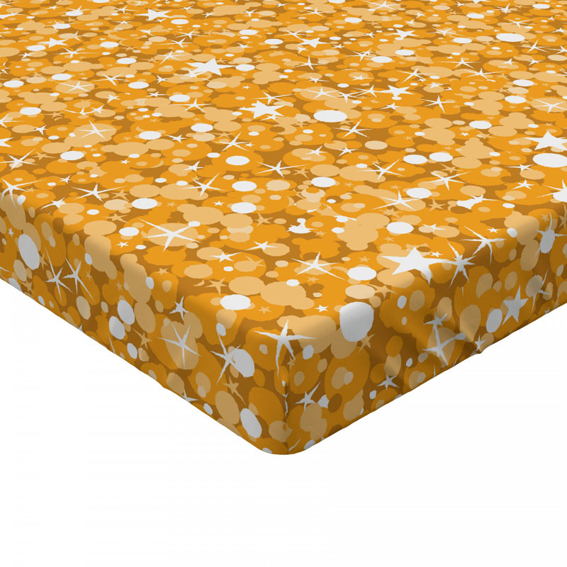 Microfiber Geometric Fitted Sheet, Twin XL Fitted Sheet
