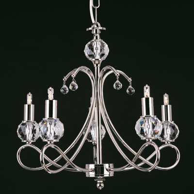 5 - Light Candle Style Chandelier