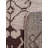 Brown Wool Handmade Floral Indoor Area Rugs Hand Knotted Rectangle-637874284