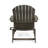Grey Wood Chair With Cup Holders And Folding Function, Making Deck Patio More Enjoyable Spaces Holder, Creating A Peaceful Ambience-1249232052