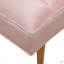 Repose-pieds capitonné en velours Accent Channel-369859760