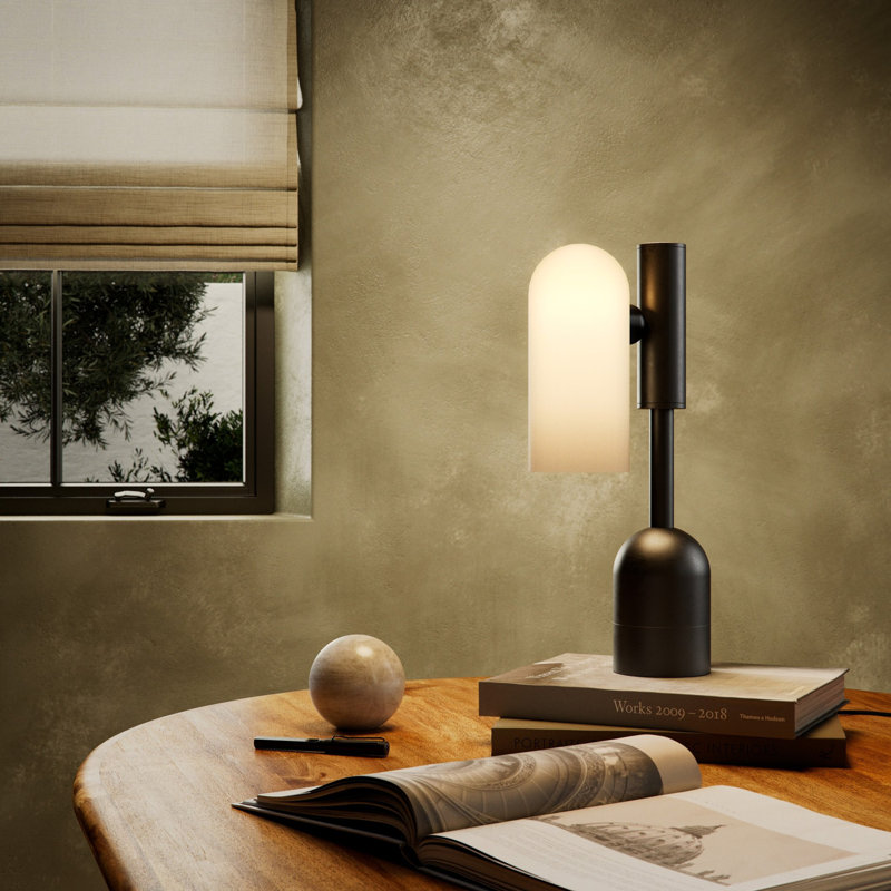 Odyssey Table Lamp, Black Gunmetal