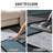 Astley Woven Geometric Blue/Gray/Ivory Area Rug – Modern Polypropylene Carpet for Living Room, Bedroom, or Office-339716902