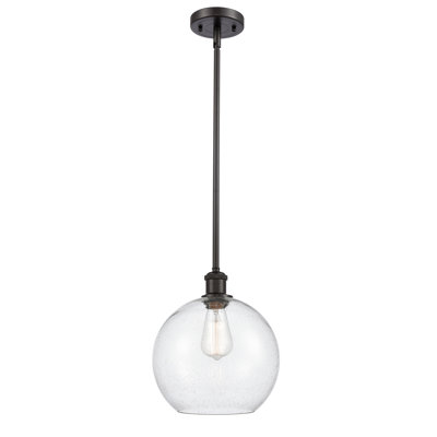 Baran 1-Light Dimmable Globe Pendant