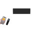 Chaufferette infrarouge murale Wexstar Ultra 1500W avec thermostat intégré et connexion Wi-Fi pour téléphone intelligent et télécommande