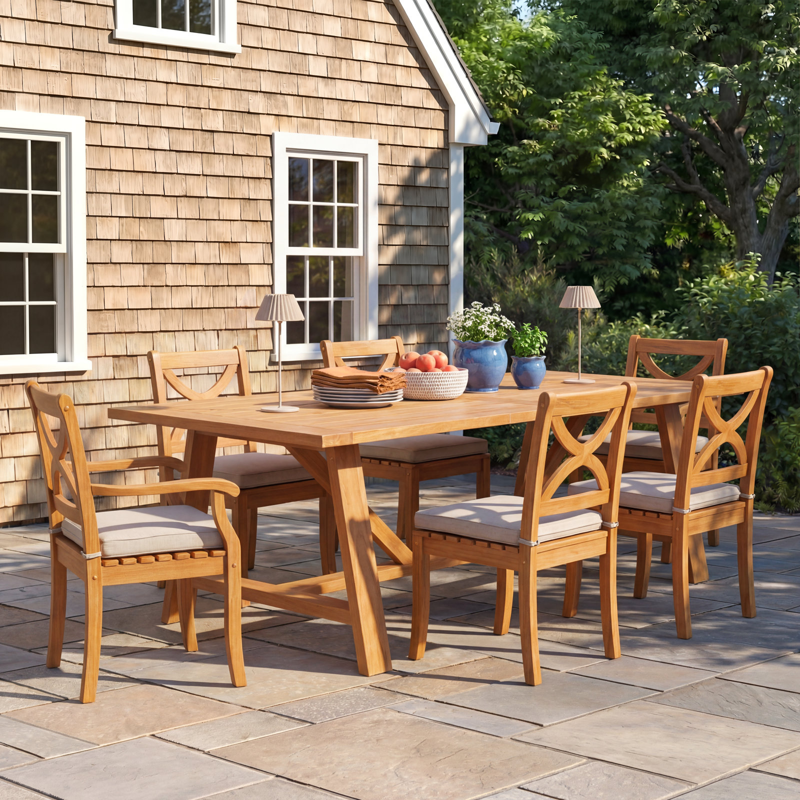 Brunswick 42" Patio Dining Set