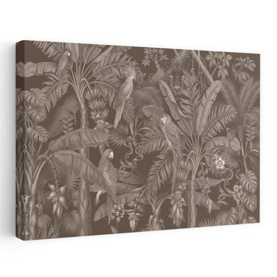 Reproduction d'art mural tropical tropical