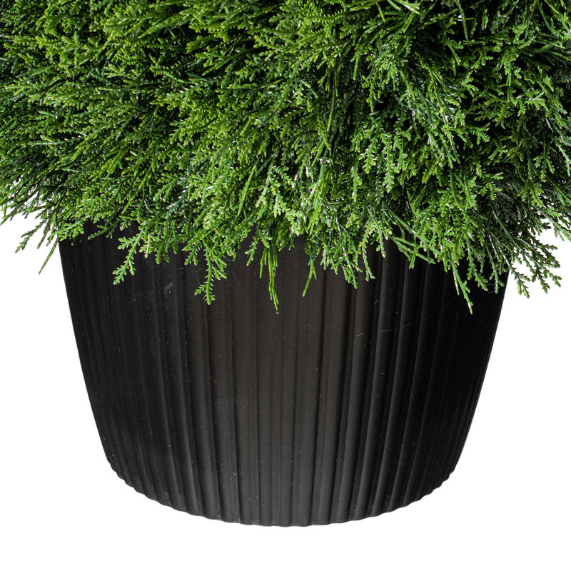 Boule de cèdre vert artificiel Vickerman, H 24 po x l 24 po x P 24 po