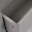 Ensemble de meuble-lavabo double 60 po, armoire de salle de bain avec deux lavabos en céramique séparés, tiroirs pleine extension et glissières de tiroir encastrées à fermeture en douceur, gris-2007344748