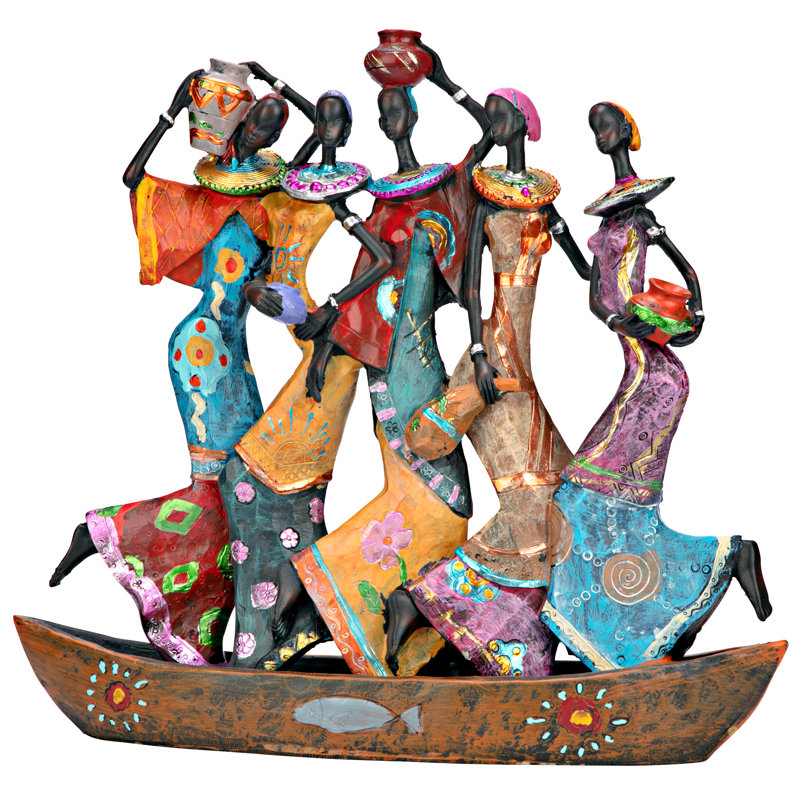 Cottesloe Maiden Water Carriers of Ghana Sculpture