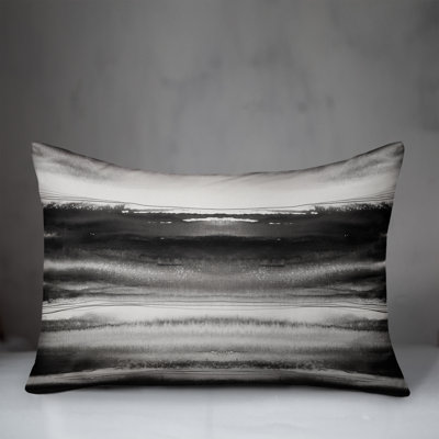 Abstract Outdoor Reversible Throw Pillow