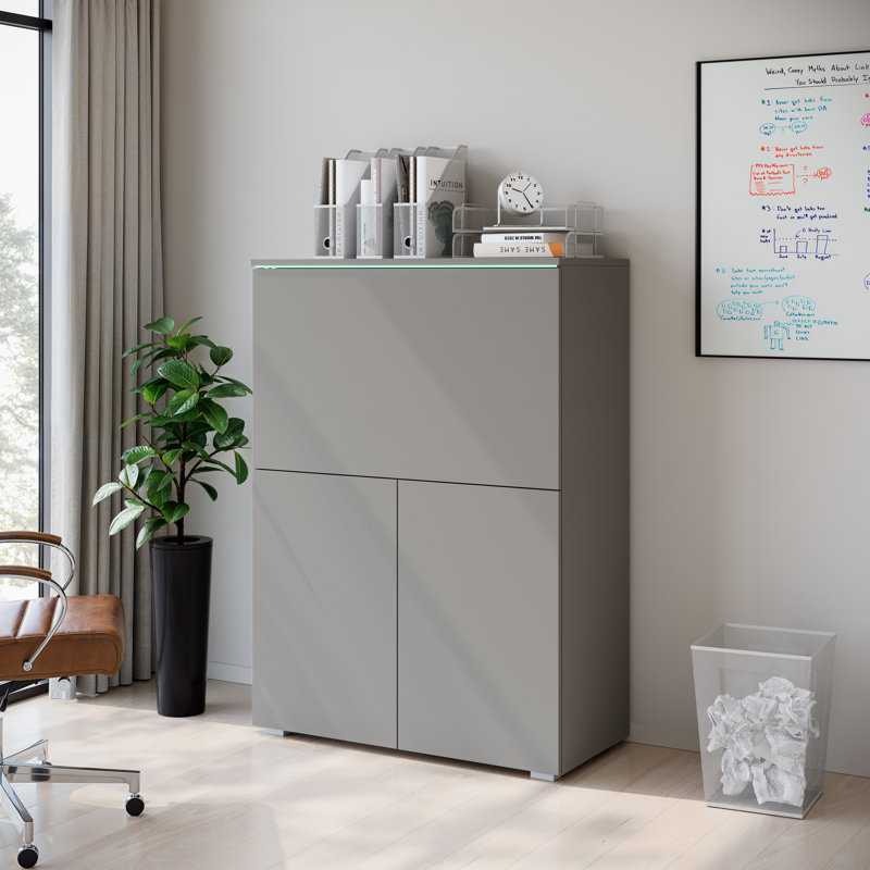 Teije Storage Cabinet, Gray
