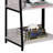5-Tier Natural And Black Wood Ladder Bookshelf Shelving Unit | Gift Idea-1070345867