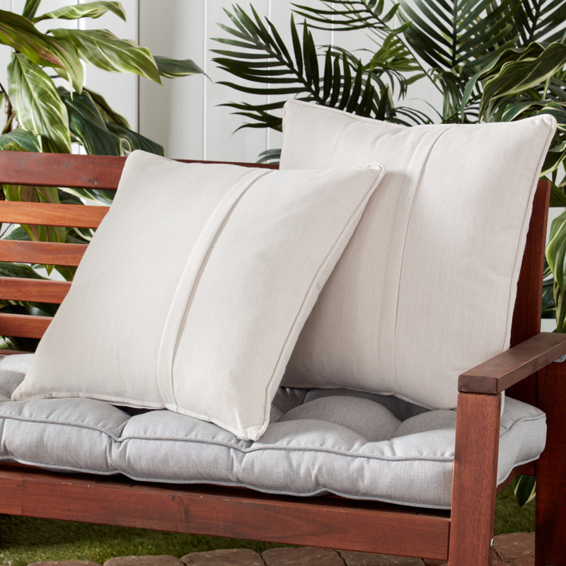 Sunbrella Throw Pillow, Cast Pumice